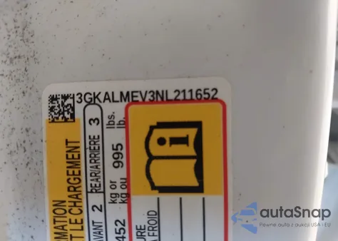 2022 GMC Terrain Fwd Sle from USA, damaged, VIN 3GKALMEV3NL211652